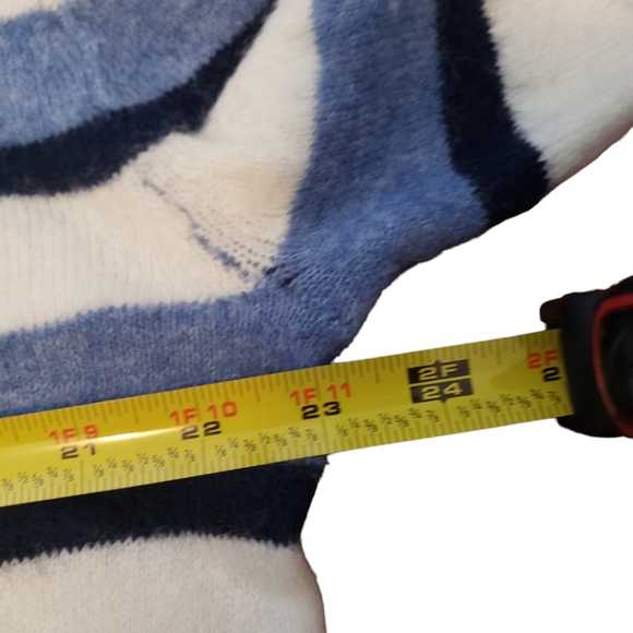 H&M Wool Blend Striped Sweater Size Large - Picture 5 of 7